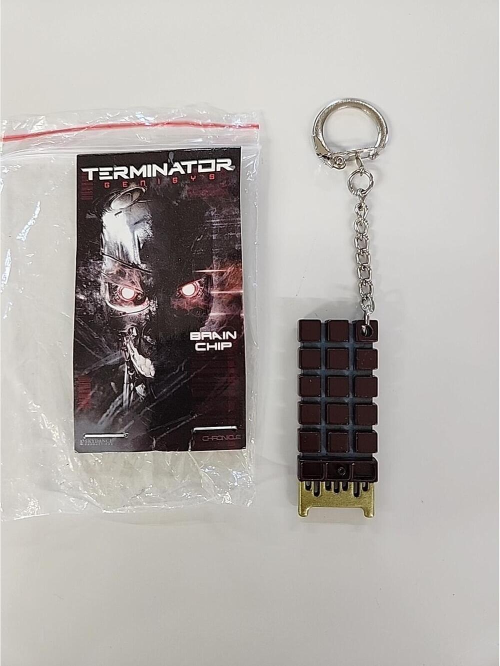 Terminator Genisys Brain Chip Key Chain Sky Dance Chronicle